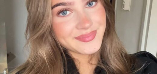 confident woman in California